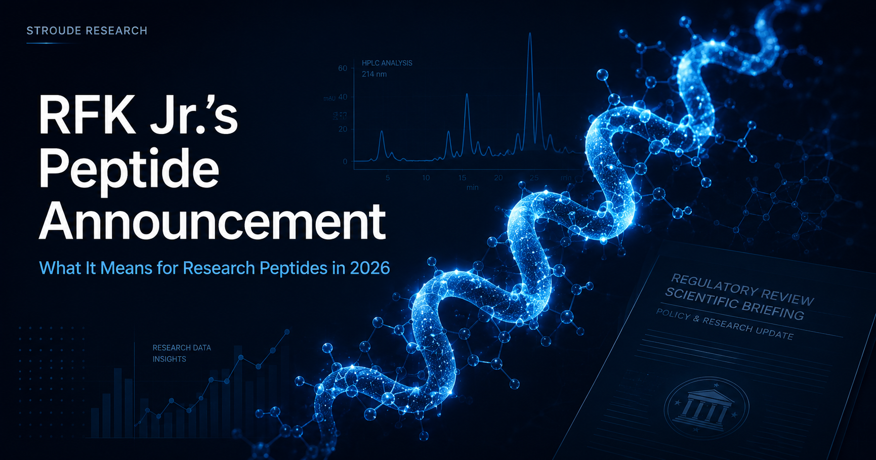 RFK Jr.’s Peptide Announcement: What the 2026 FDA Review Means for Research Peptides